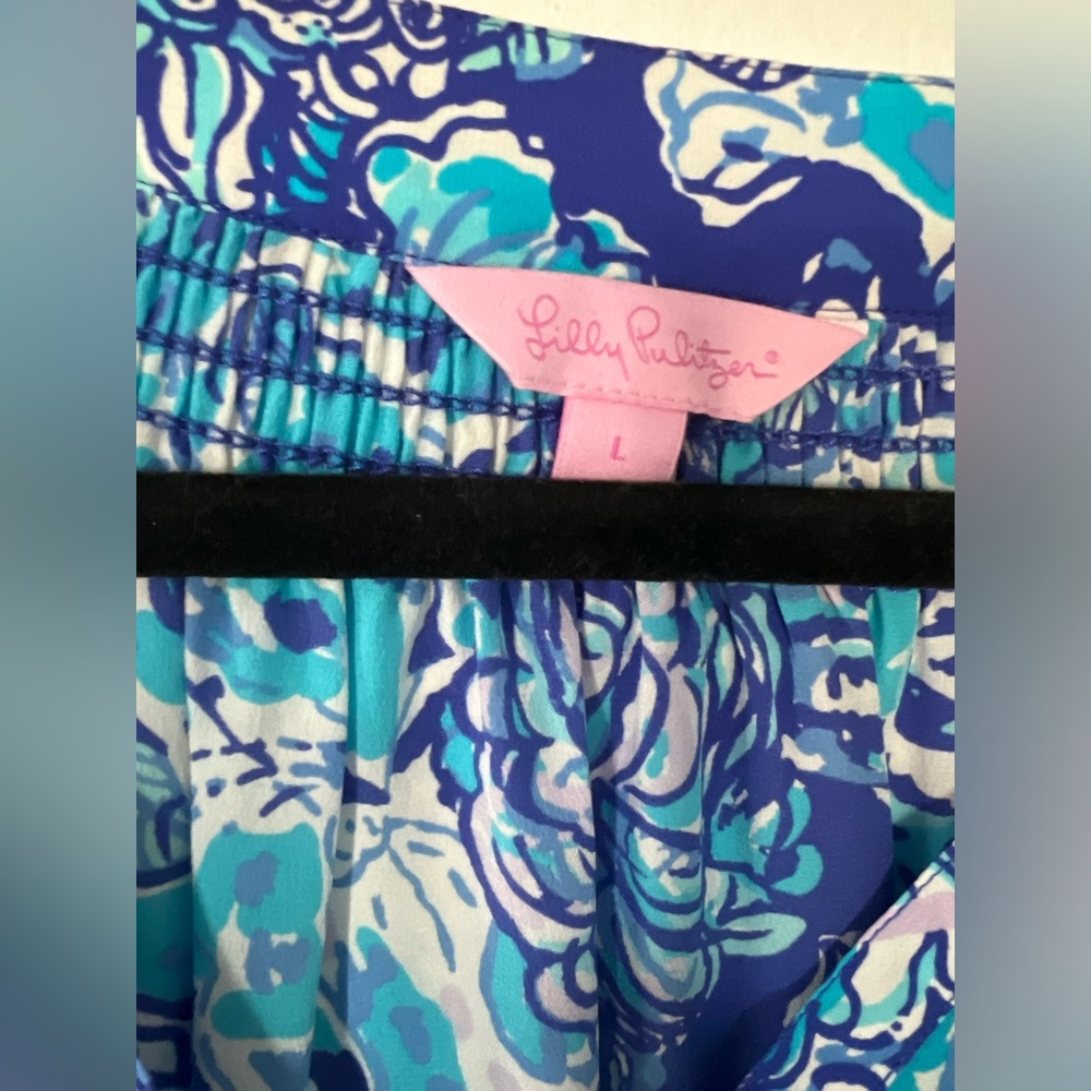 EUC Lilly Pulitzer Elsa Top - Large - Picture 2 of 3